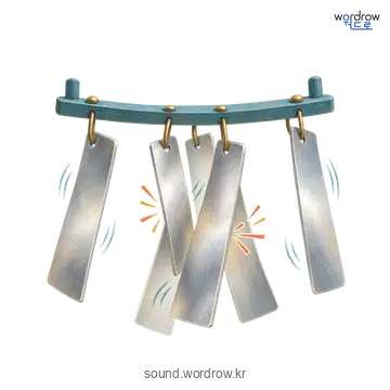 쩌렁쩌렁의 소리 발생 장면