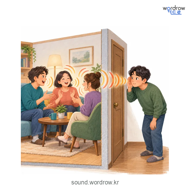 뎅걸뎅걸의 소리 발생 장면