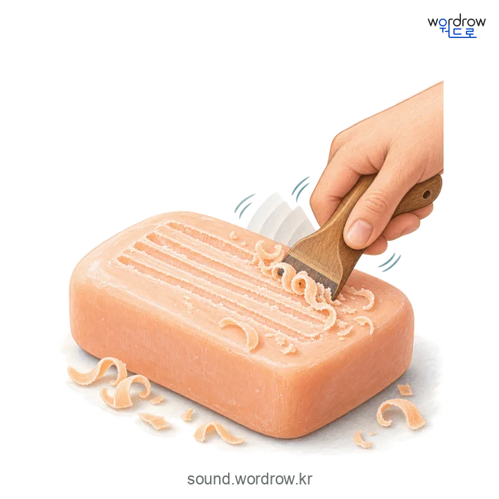 북북의 소리 발생 장면