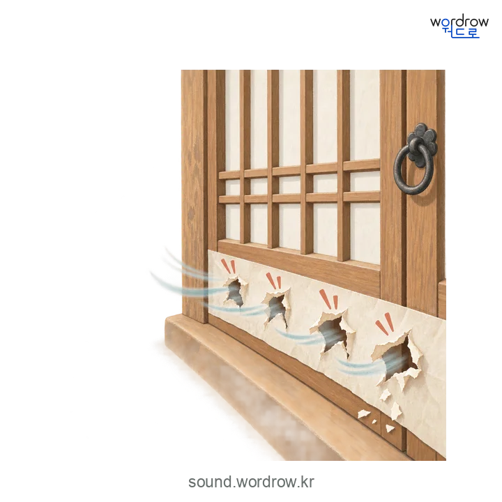 풍풍의 소리 발생 장면
